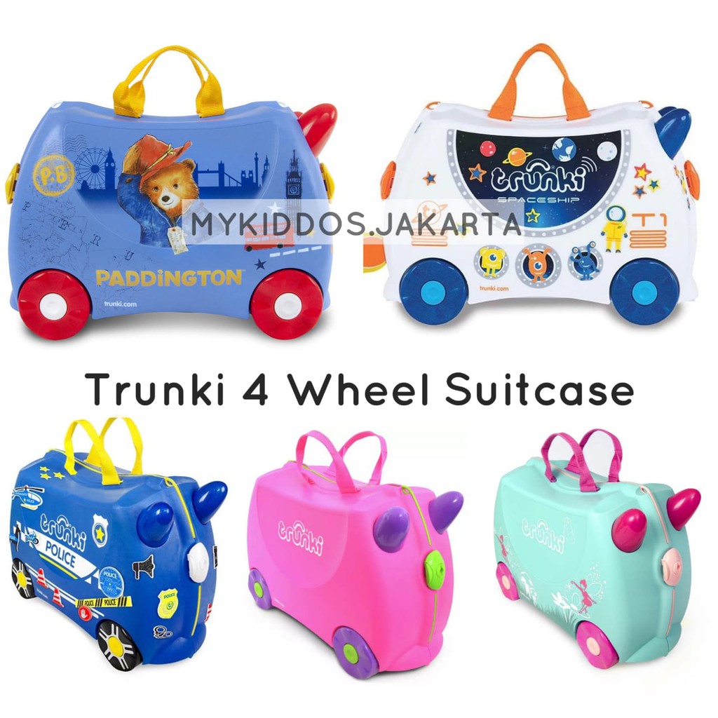 Trunki Children’s Ride-On Suitcase - Tas Koper Anak + Bisa Duduk [ORI]