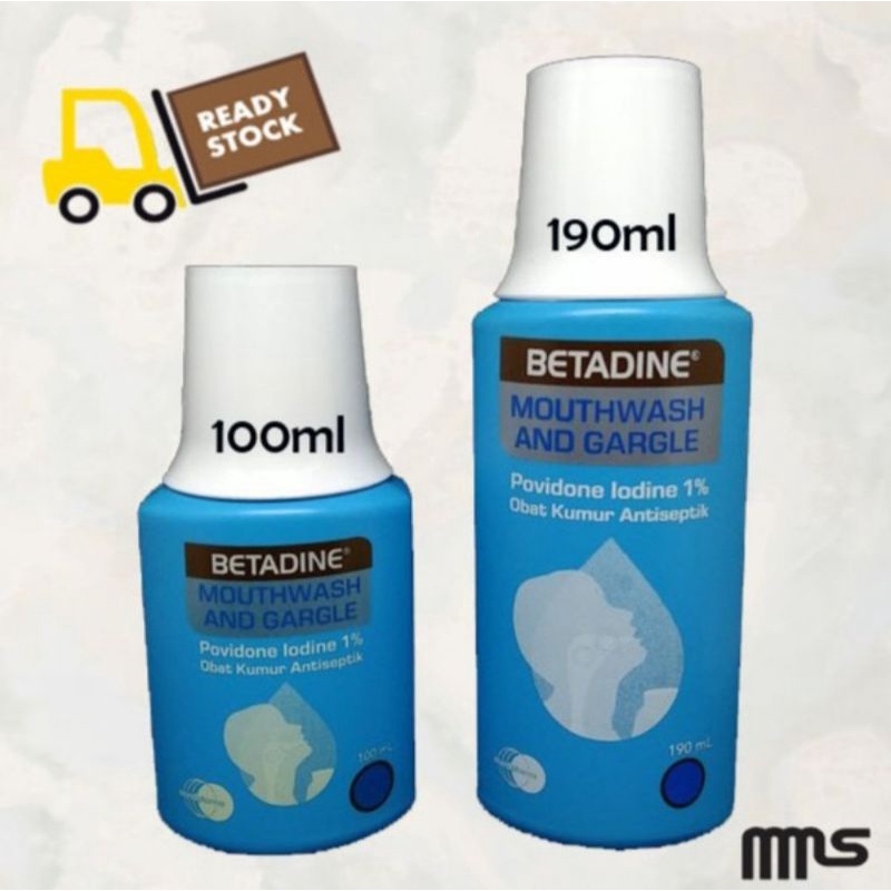 Jual Betadine Mouthwash and Gargle (Obat Kumur Antiseptik) Shopee