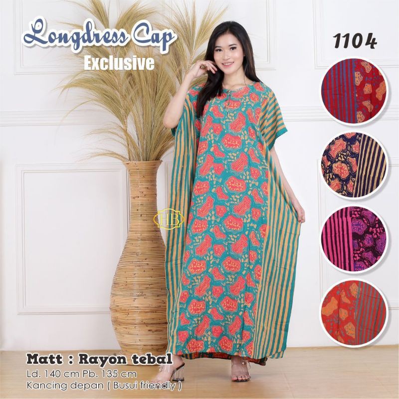 LONGDRESS BATIK CAP