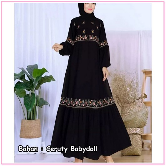 Gamis Games Remaja Dress Casual Pakaian Wnta Muslimah Murah Games Polos Bisa Cod Lebaran Buju Muslim