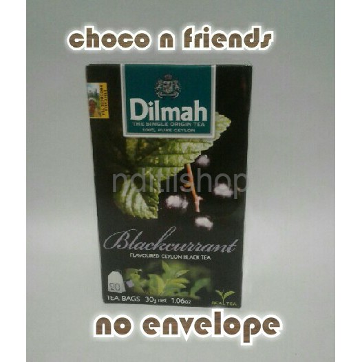 

Teh Dilmah No Envelope 20 sachet Blackcurrant