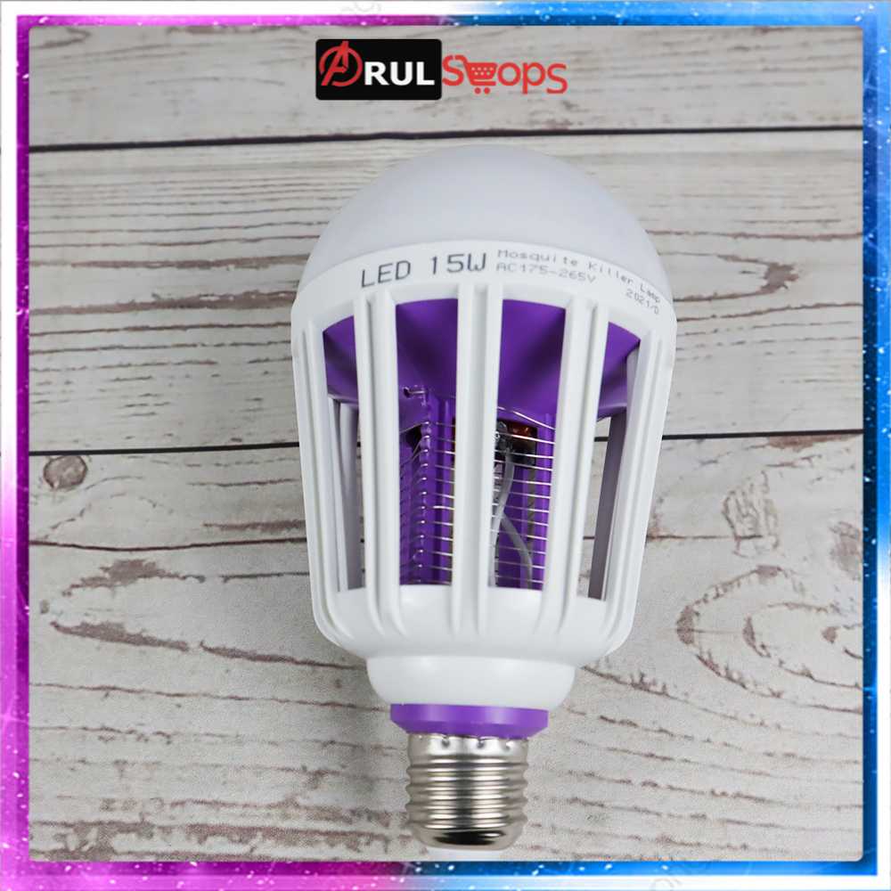 Lampu LED Anti Nyamuk Mosquito Bug Zapper Light Bulb 15W E27 - YC1350