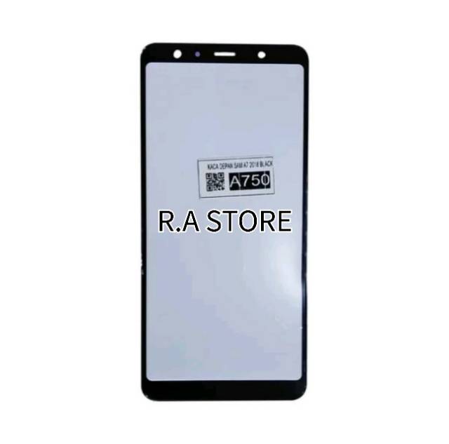 Kaca Lcd + Lem Oca Samsung Galaxy A7 2018 A750 Kaca Depan Kaca Touchscreen Glass Lcd