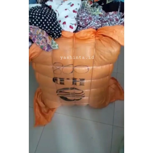 ball segel 100kg dress 008 lcd katun mix sifon /bal press paket usaha dress vintage korea