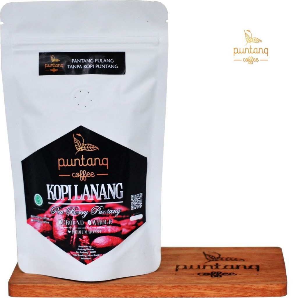 

Kopi vitalitas pria lanang/peaberry/jalu arabika puntang coffee arabika 250g