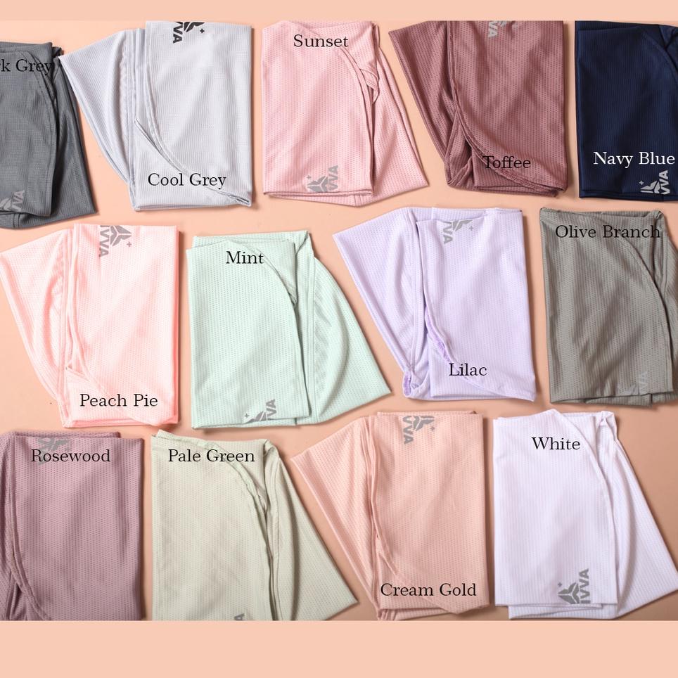 Terbaru.. MIVVA+ Short Hijab Sport (HIjab Olahraga)