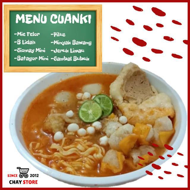(HARGA TERMURAH) Mie CUANKI Mang Chay / grosir Cemilan TERMURAH