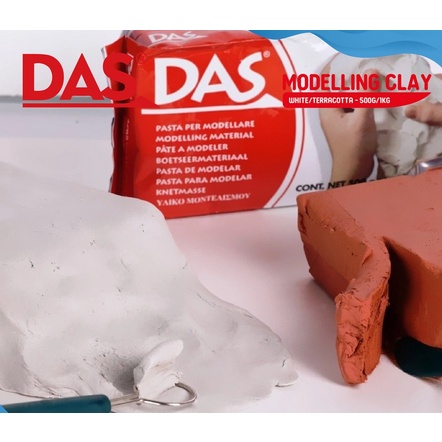 Das Modelling Clay kecil White Putih Tanah Liat Kerajinan Tangan Untuk Prakarya Tanpa Oven Best Air Dry 250 gram - 348800 Kesenian Lempung Bermacam Bentuk Sesuai Keinginan Campuran Water Berkualitas Murah Malang