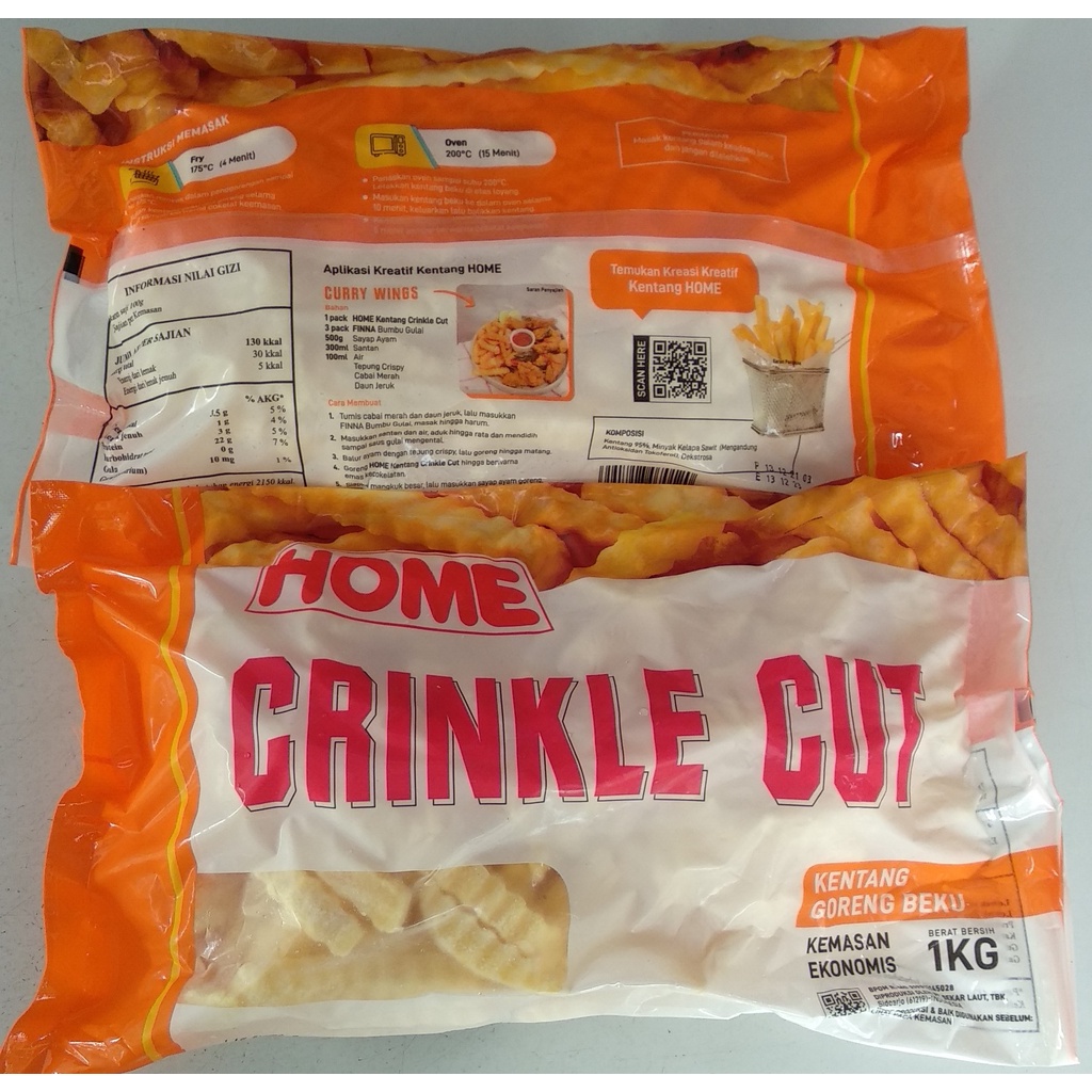 

Home Crincle Cut 1kg