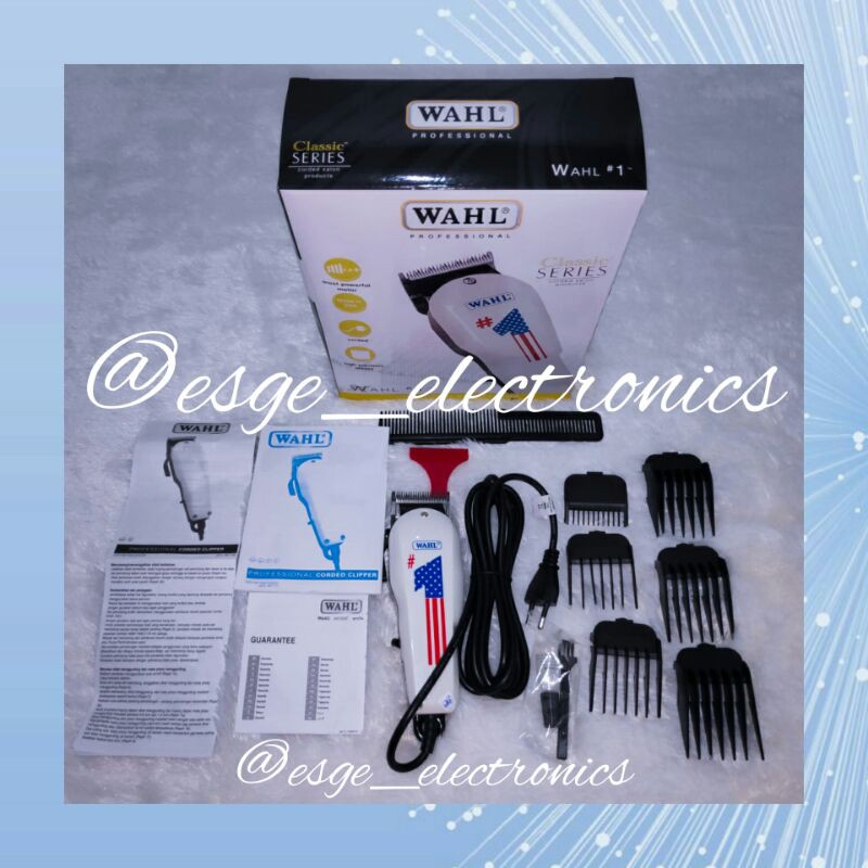 SET ALAT CUKUR RAMBUT WAHL #1 SPECIAL SET ALAT KETAM RAMBUT WAHL #1 CLASSIC SERIES SET PANGKAS WAHL