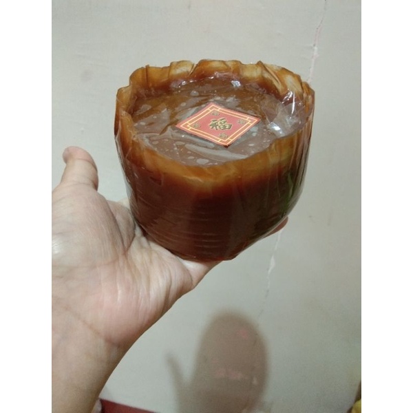

HALAL...!! Kue Keranjang Pontianak / Tiam Kue / Dodol China / Kue Bakul / Dodol Imlek / Thiam Pan / Nian Gao / Nian Go / Kue Imlek