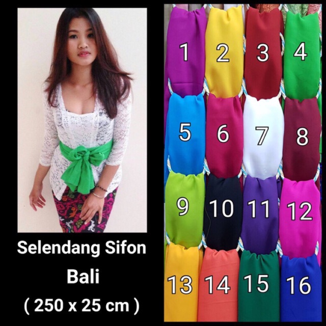 Selendang Sifon Halus