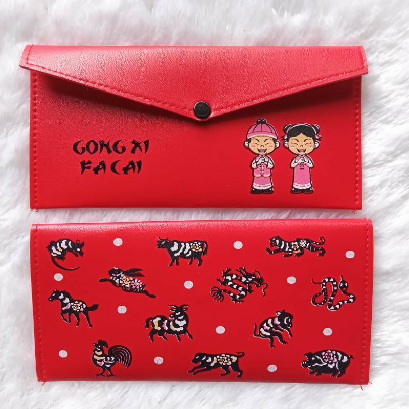 DOMPET IMLEK DOMPET ANGPAO GONG XI FA CAI DOMPET UANG KERTAS