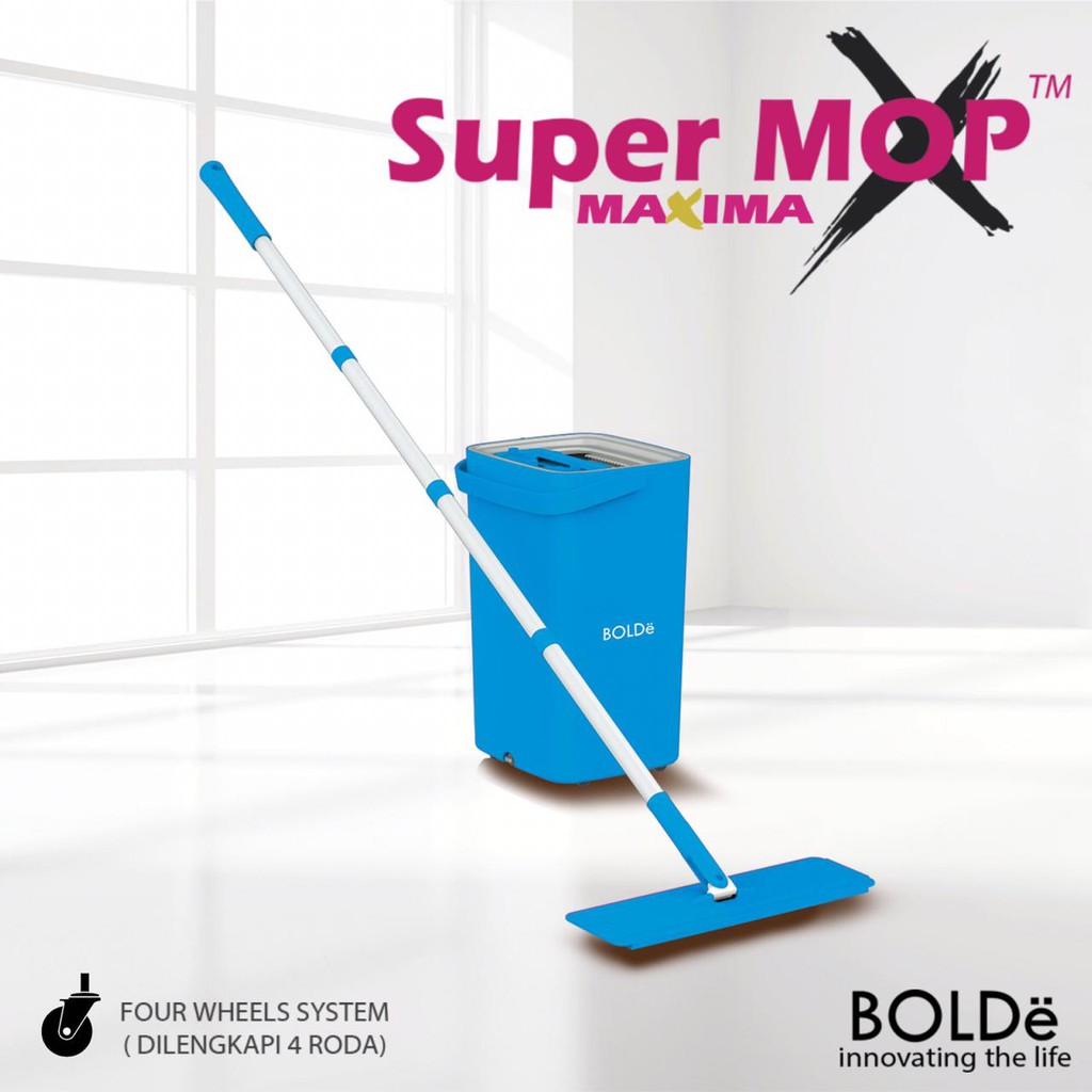 BOLDë Pel Lantai / Super Mop Maxima | Shopee Indonesia