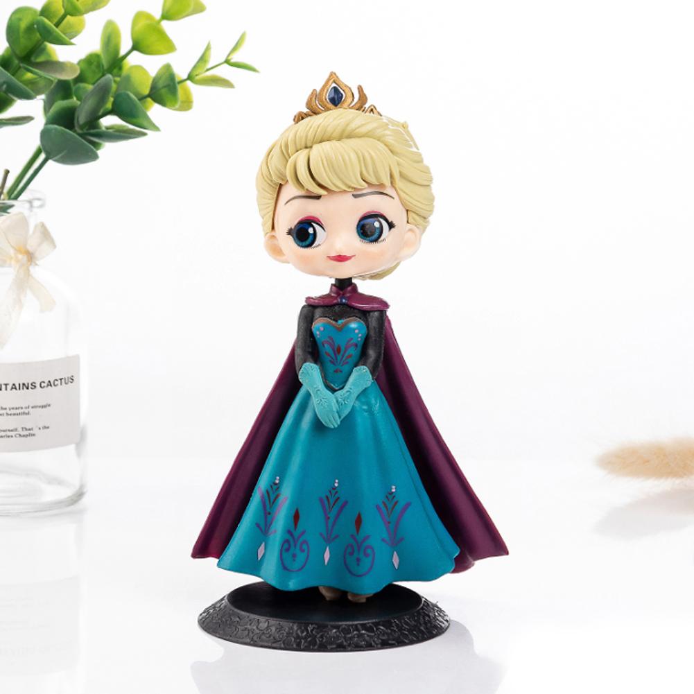 Ornamen Figure Princess Dengan Alas Untuk Dekorasi Kue Ulang Tahun Anak