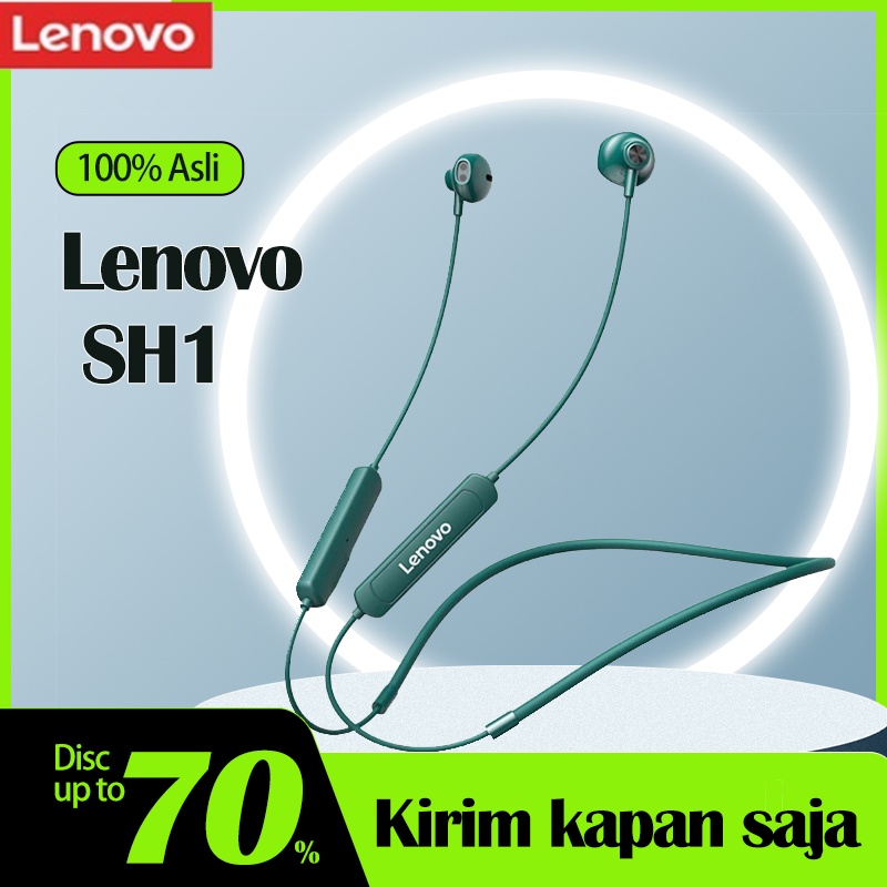 Thinkplus Lenovo SH1 Sport Bluetooth Earphone Wirelesss Headset/Handsfree 5.0