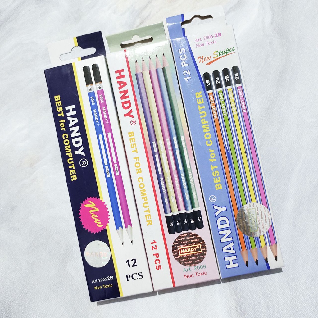 

BINARUSS - Pensil 2B Merk Handy pensil kayu murah satuan ecer 1pcs
