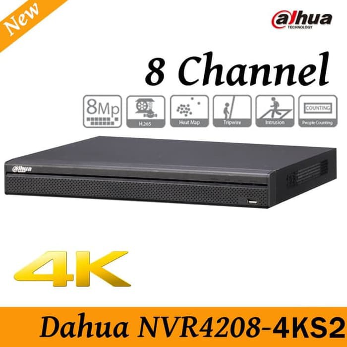 NVR CCTV 8ch DAHUA DHI-NVR4208-4KS2
