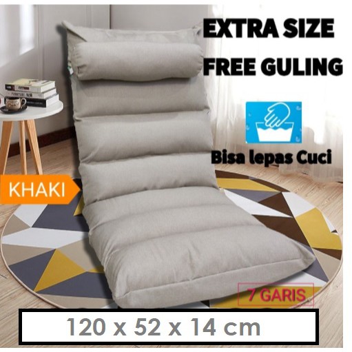 Ready Stok ! Lazy sofa / sofa tatami/ kursi lesehan /sofa extra size portable/ kursi lantai sanderan