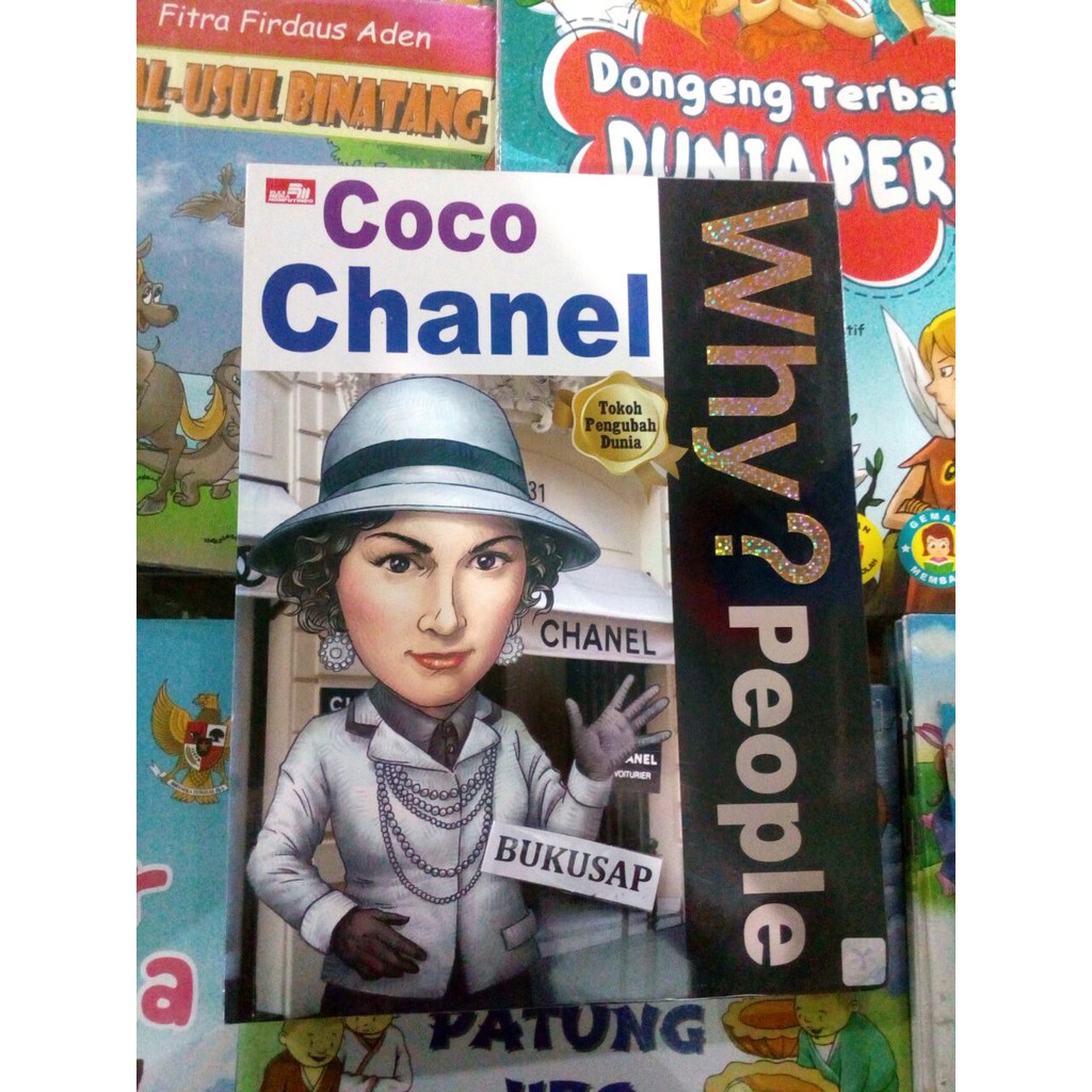 Buku Anak Judul : Why ? People: Coco Chanel -  Okeon Kim, Changwoon Yoon Original