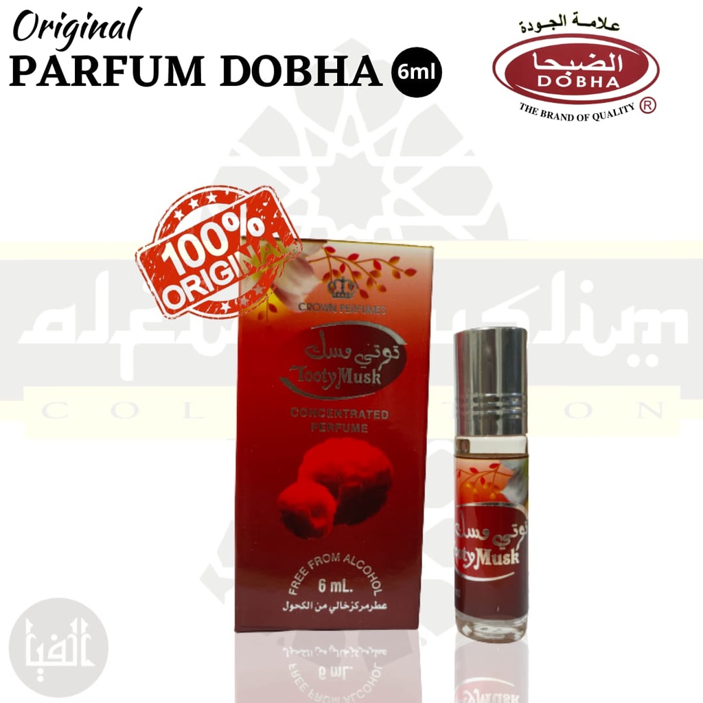 Dobha Choho Musk Parfum Minyak Wangi Non Alkohol 6ml Roll On