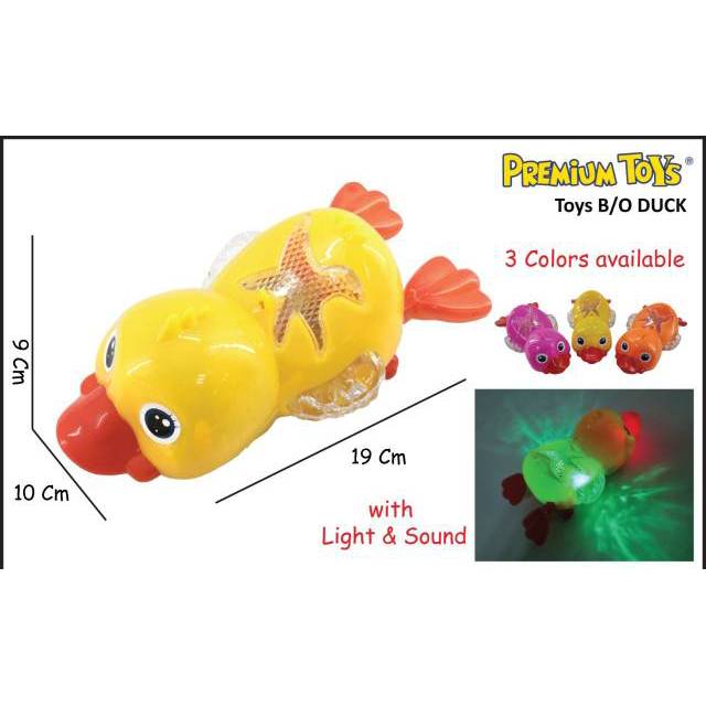 Mainan Bebek / Kura Kura Jalan Musik Lampu