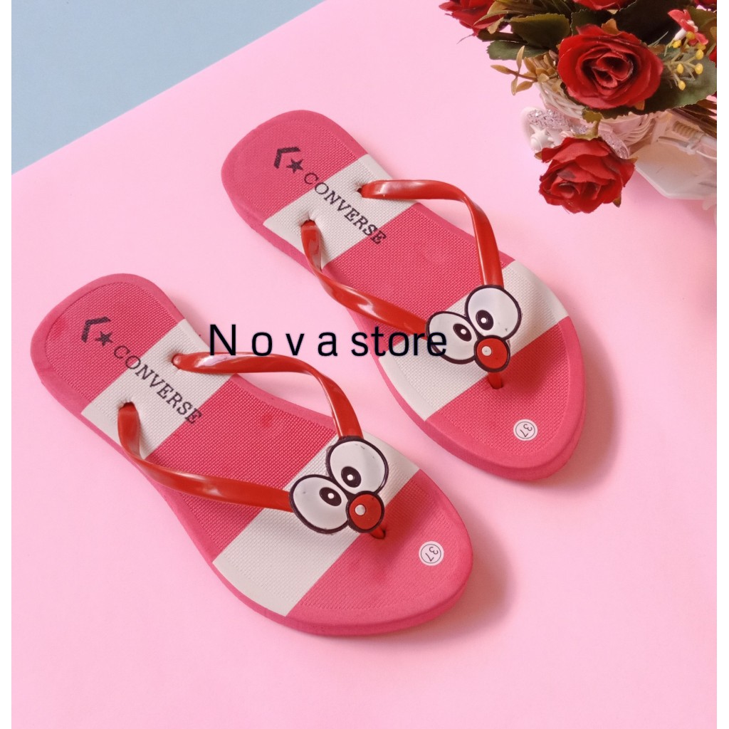 Sandal Jepit Mata Lucu