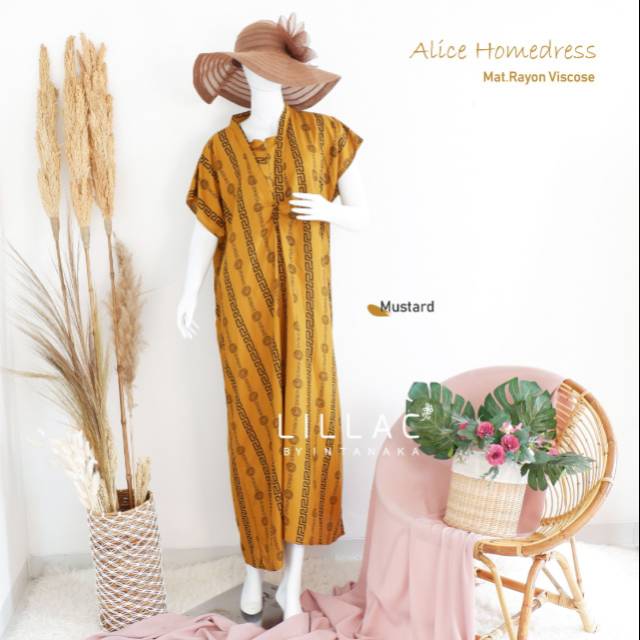 Home Dress Daster Habel original bahan adem Muat XL
