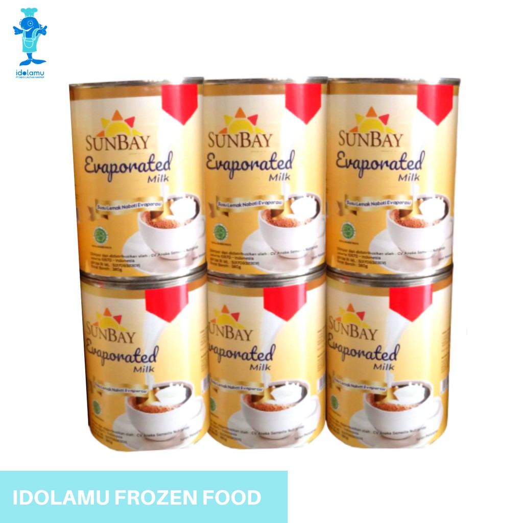 

SUNBAY Evaporated Milk (380gr)