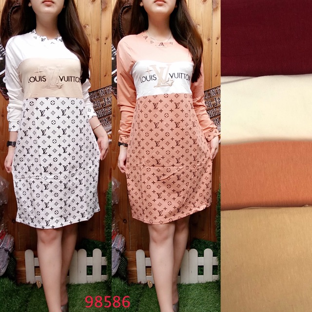 TUNIC LUIS VUIT BIGSIZE BORDIR IMPORT 98586