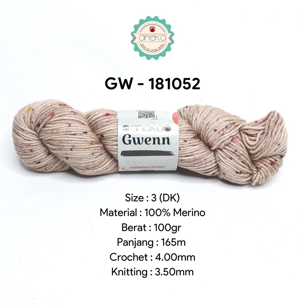 Benang Rajut Gwenn Yarn / Merino - Premium - 181052