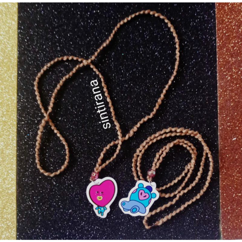 Kalung BT21 Aksesoris Anak Perempuan Murah Kalung Tali BTS