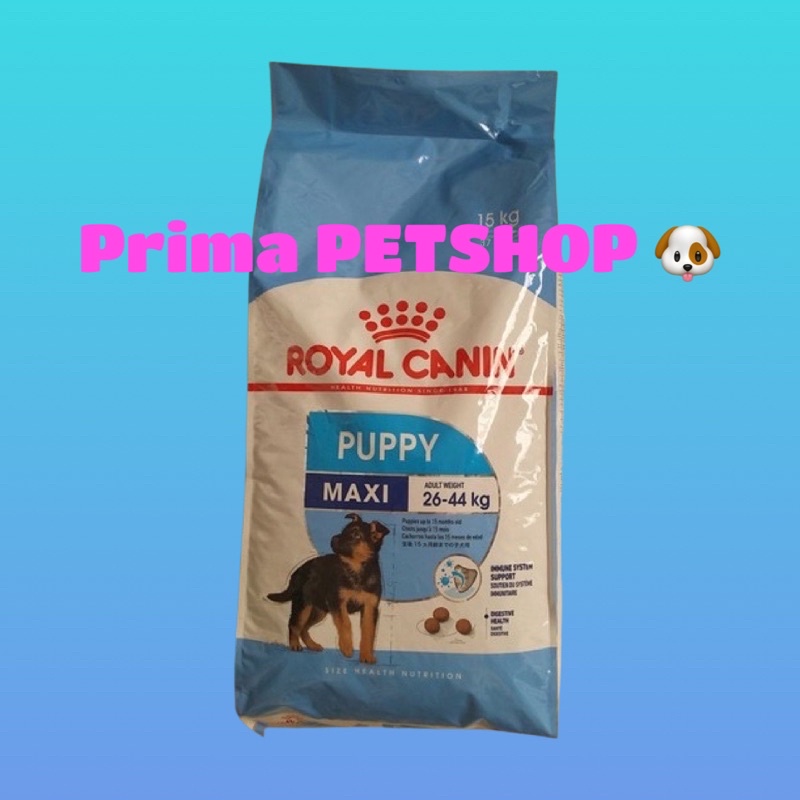 ROYAL CANIN MAXI PUPPY makanan anak anjing golden husky