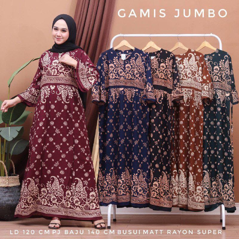 Gamis jumbo busui cabutan SULTAN