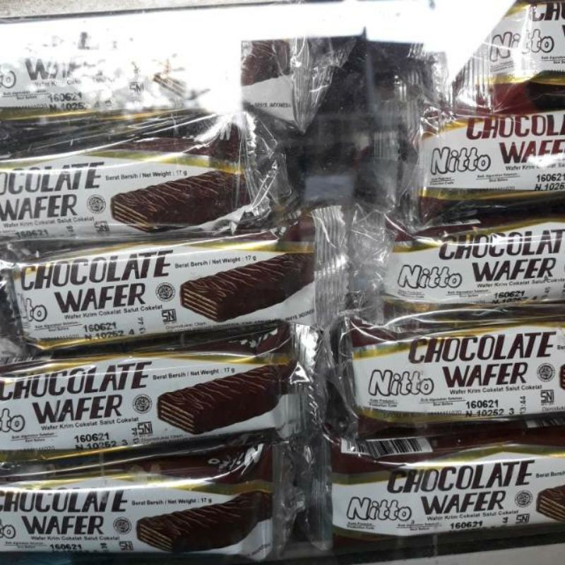 

NITTO WAFER COKLAT 10 pcs