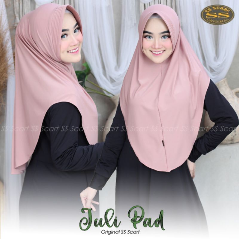 Jilbab Khimar Instan Simpel Juli Pad Ori SS Scraft-6