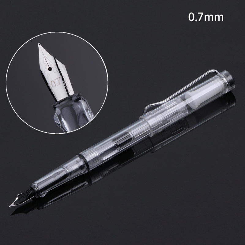 Mary Duckbill Gothic Paralel Fountain Pen Hadiah Siswa Nib Outdoor Traveling Camping