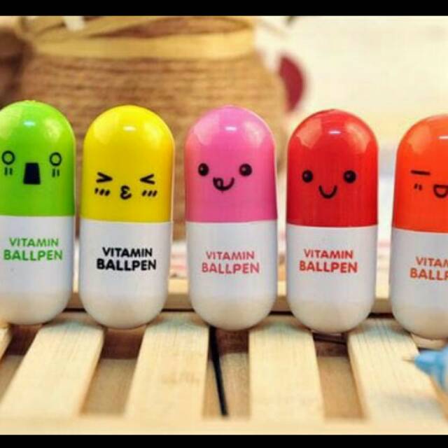 

1 pcs Pulpen vitamin/pulpen kapsul