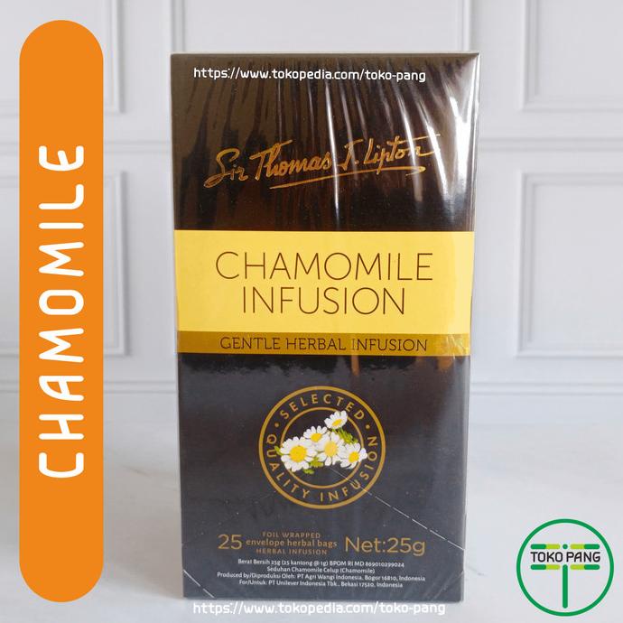 

(BISA COD) Lipton Chamomile Infusion Tea TERMURAH Kode 127