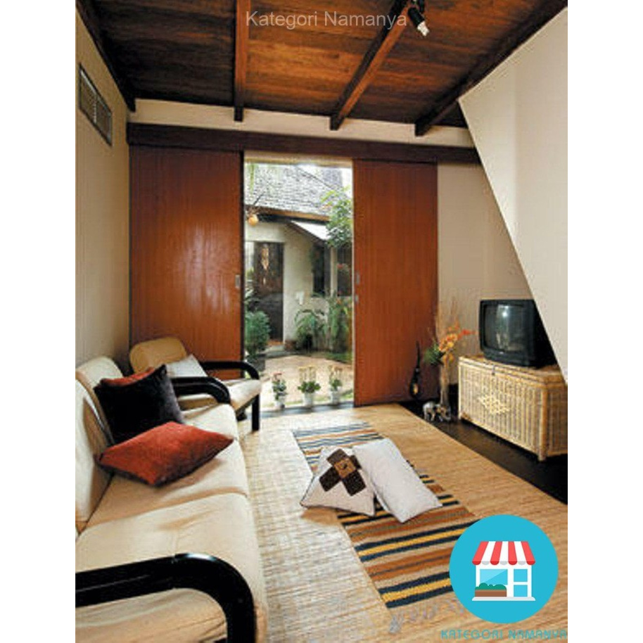 Tikar / tiker lampit rotan kalimantan ukuran 160 x 200 cm