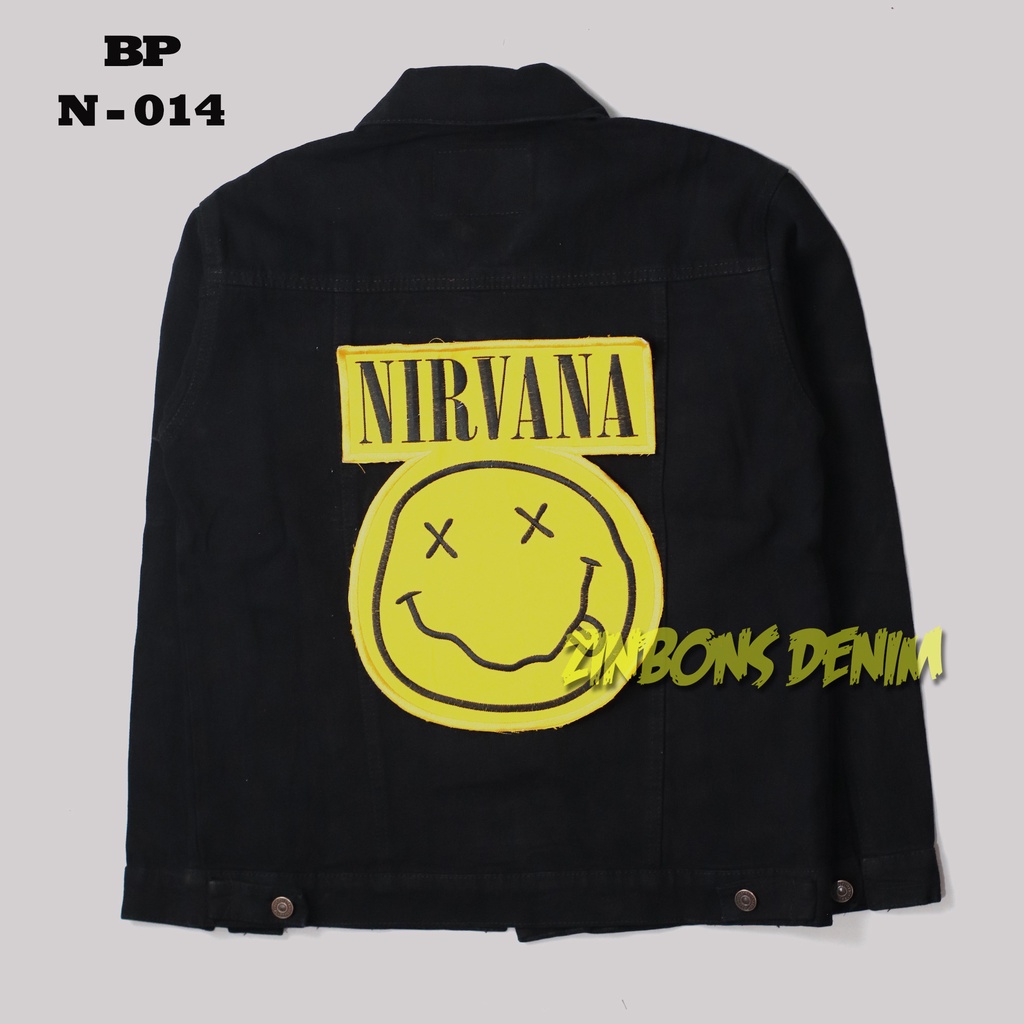 Back patch backpatch bordir besar emblem punggung terlengkap starwars bmth Nirvana Motorhead Asesoris pria