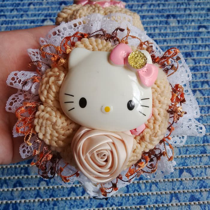 Mantap Bando Hello Kitty Hk Handmade Import Bangkok Best Quality Bkk061 Bagus