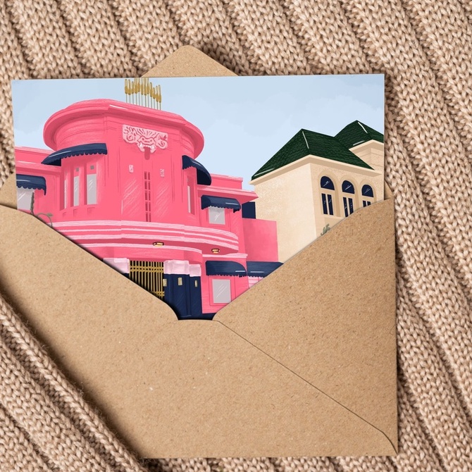 

Kartu Ucapan / Postcard Kotapink Majesty Art Print