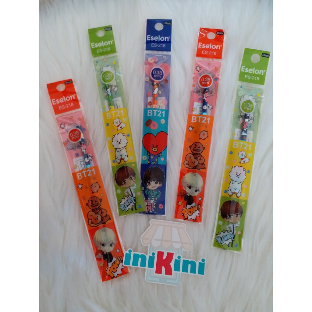 

Refill Isi Pen Gel Karakter Tinta Hitam