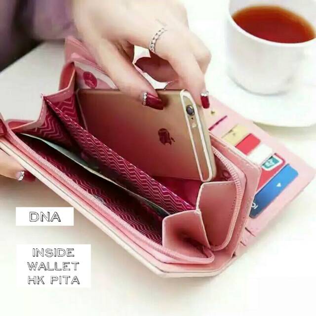 Dompet Wanita Cat Pita Lonceng Korea Gaul TERMURAH