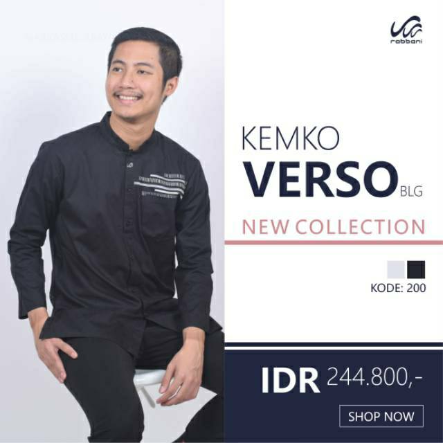Kemko Rabbani Verso Blg SISA XXL Hitam Saja