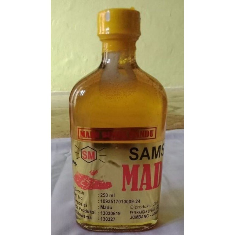 MADU MURNI 250 ml MADU BUNGA KOPI / MADU BUNGA RANDU GARANSI UANG KEMBALI JIKA TIDAK ASLI