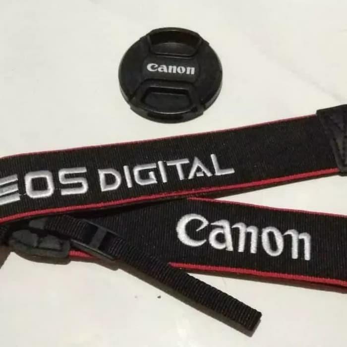Seli | Tutup Lensa Tali Kamera Canon Eos 700D Baru Berkualitas