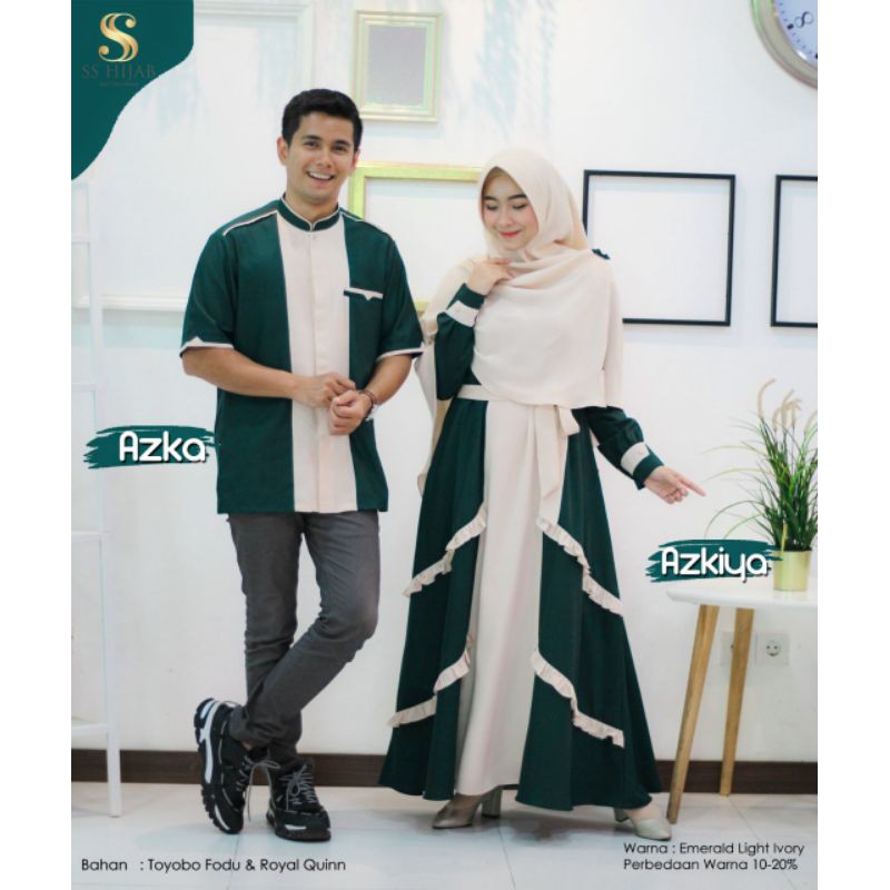 OPEN PO COUPLE AZKA AZKIYA BY SS HIJAB