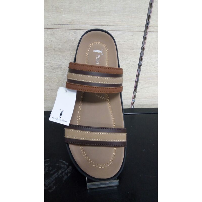 polo ralph house sandal pria